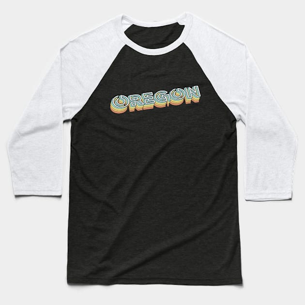 Oregon Baseball T-Shirt by PREMAN PENSIUN PROJECT